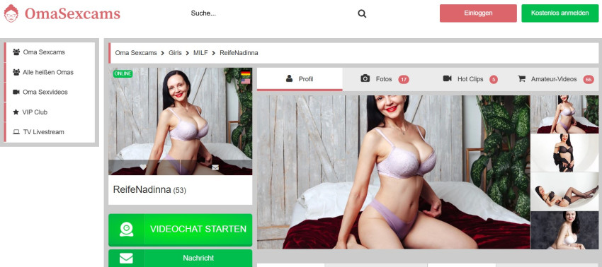Omasexcams.de